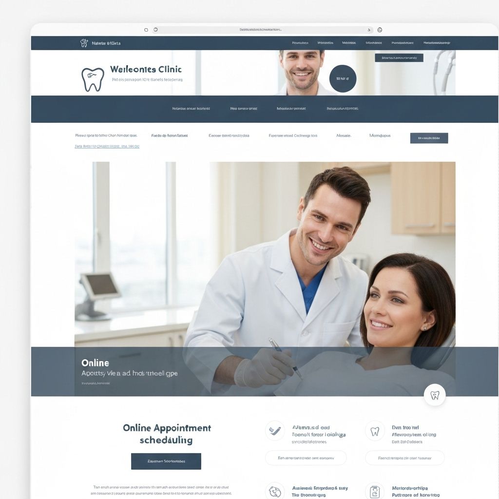 Srinivas Dental website preview